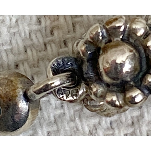 Authentic PANDORA Daisy Blue Dew Drop Dangle - Picture 4 of 6